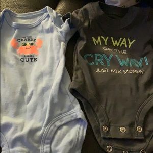 Graphic onesies